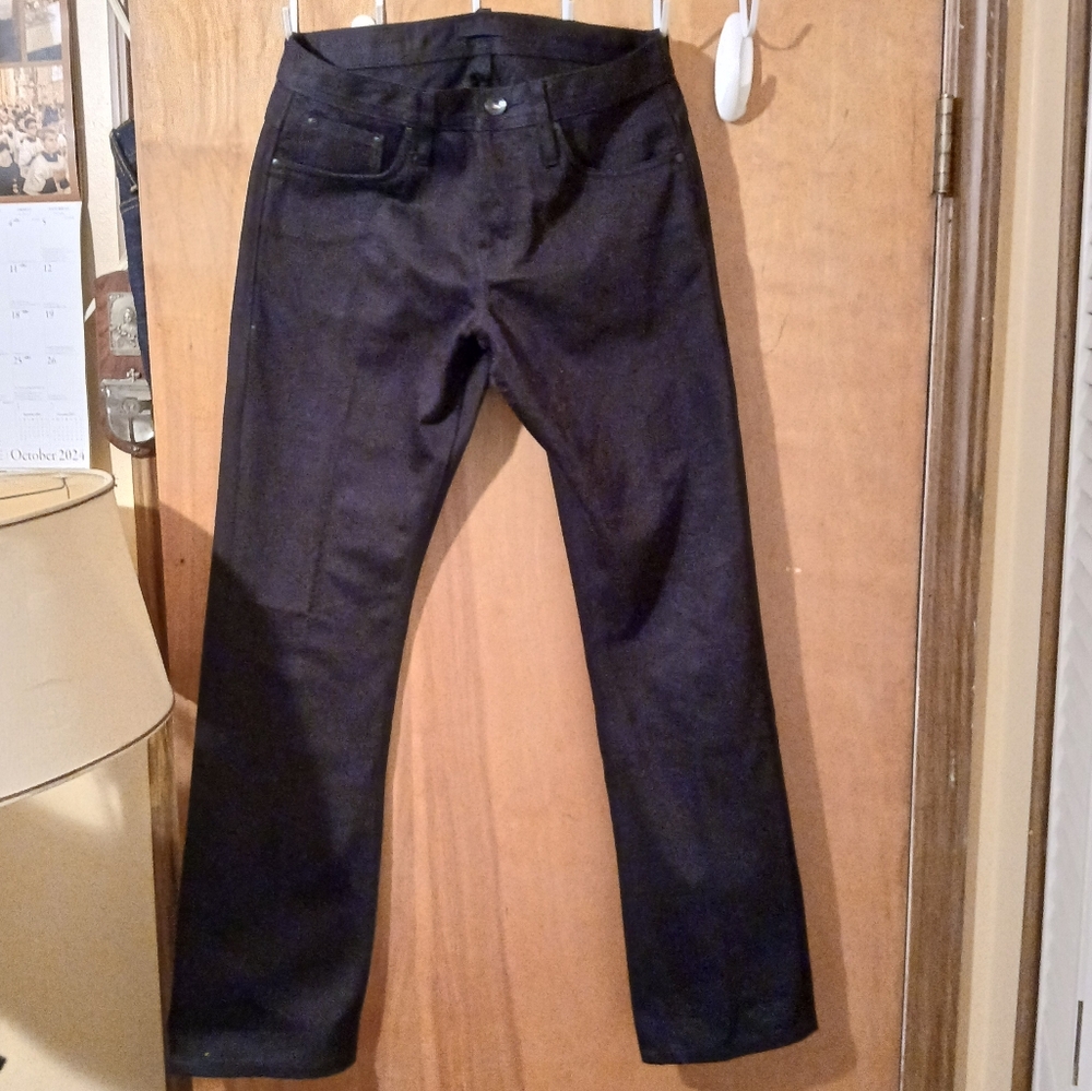 The Unbranded Brand UB355 Straight 12.5oz Black Chinos